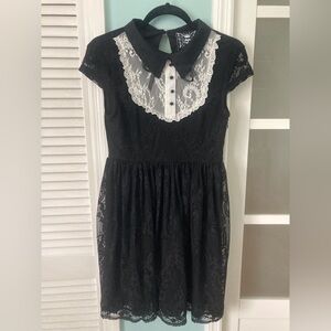 Lacy Killstar Wednesday Addams Dress